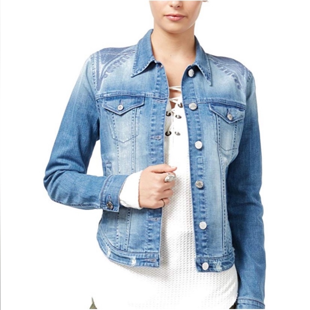 NWT William Rast Sussex Denim Jean Jacket S